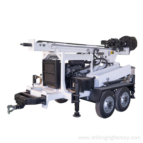 Small Hydraulic Water Well Drilling Rig Machine